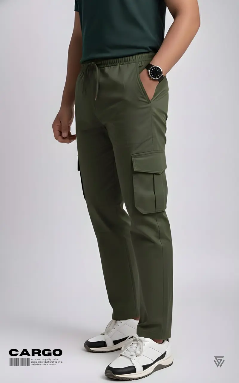 Men's Cargo Pant ( Deep Olive )