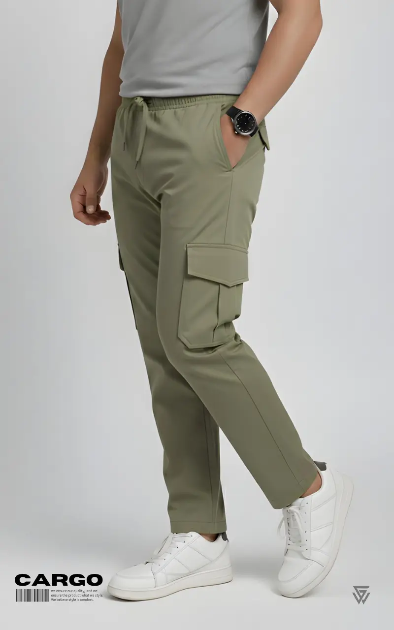 Men's Cargo Pant ( Light Olive )