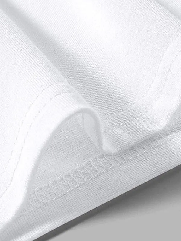 Oxford Oversized Drop Shoulder T-Shirt | Varsity University Style Tee - Image 3